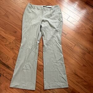 Worthington Gray Curvy Fit Bootcut Dress Pants Size 14